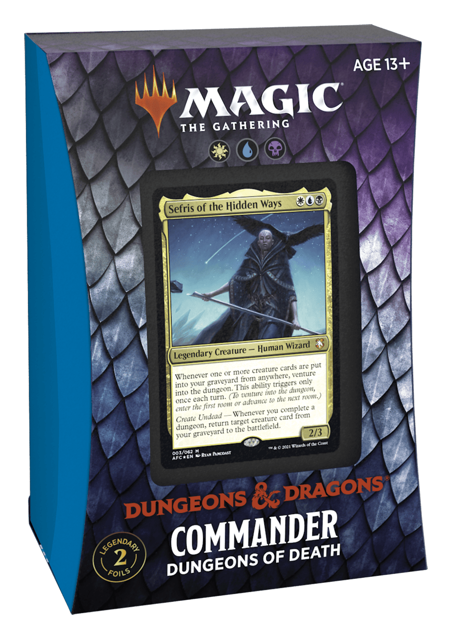 Mtg Adventures In The Forgotten Realms Commander Decks - Dungeons Of 