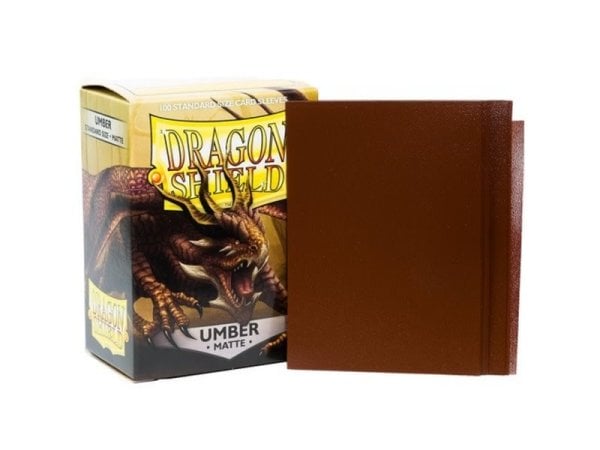 dragon shield dragon shield sleeves matte umber100