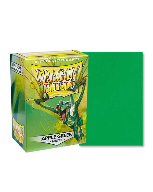 dragon shield matte apple green