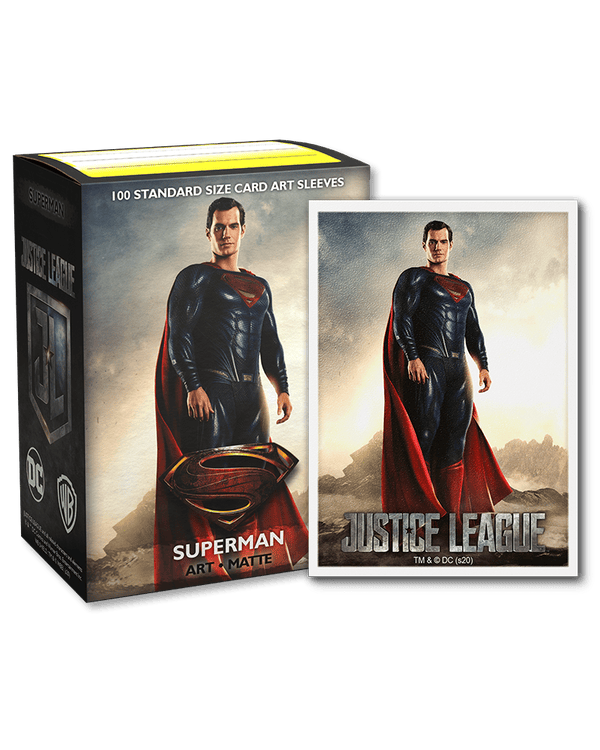 wb100 matte art justice league superman