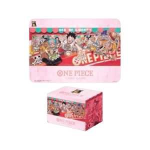 ONE PIECE CARD GAME: PREMIUM BANDAI Playmat and Card Case set -25th Edition-